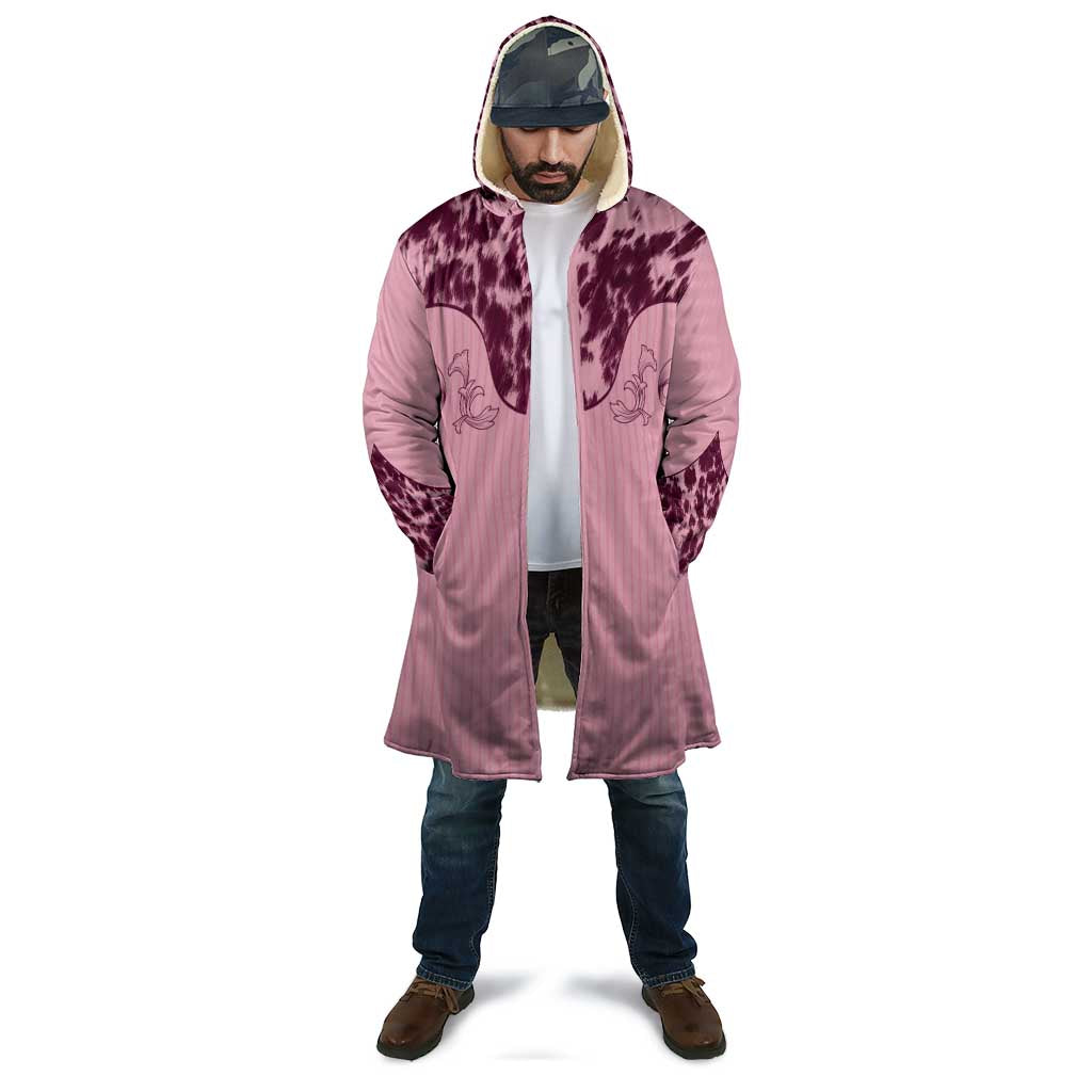 Cowboys Wild West Cloak Pink Cow Prints - Wonder Print Shop
