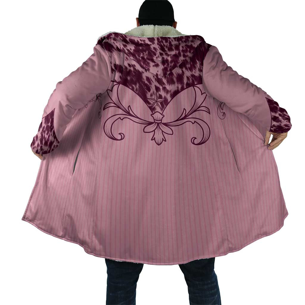 Cowboys Wild West Cloak Pink Cow Prints - Wonder Print Shop