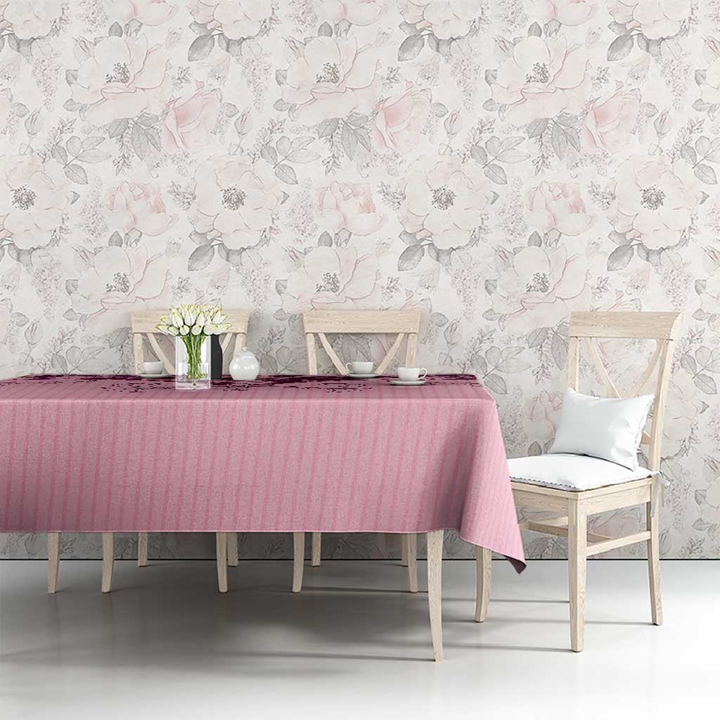 Cowboys Wild West Tablecloth Pink Cow Prints - Wonder Print Shop