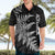 Personalised New Zealand Rugby Hawaiian Shirt World Cup 2023 Silver Fern Champions - Wonder Print Shop