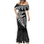 Personalised New Zealand Rugby Mermaid Dress World Cup 2023 Silver Fern Champions - Wonder Print Shop