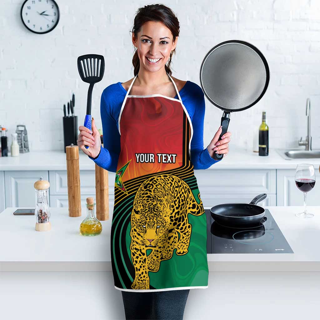 Guyana Cricket Amazon Warriors Personalized Apron Fierce Jaguars - Wonder Print Shop
