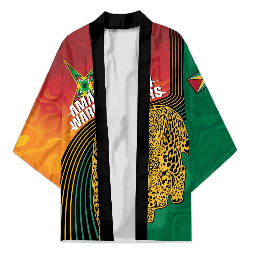 Guyana Cricket Amazon Warriors Personalized Kimono Fierce Jaguars - Wonder Print Shop