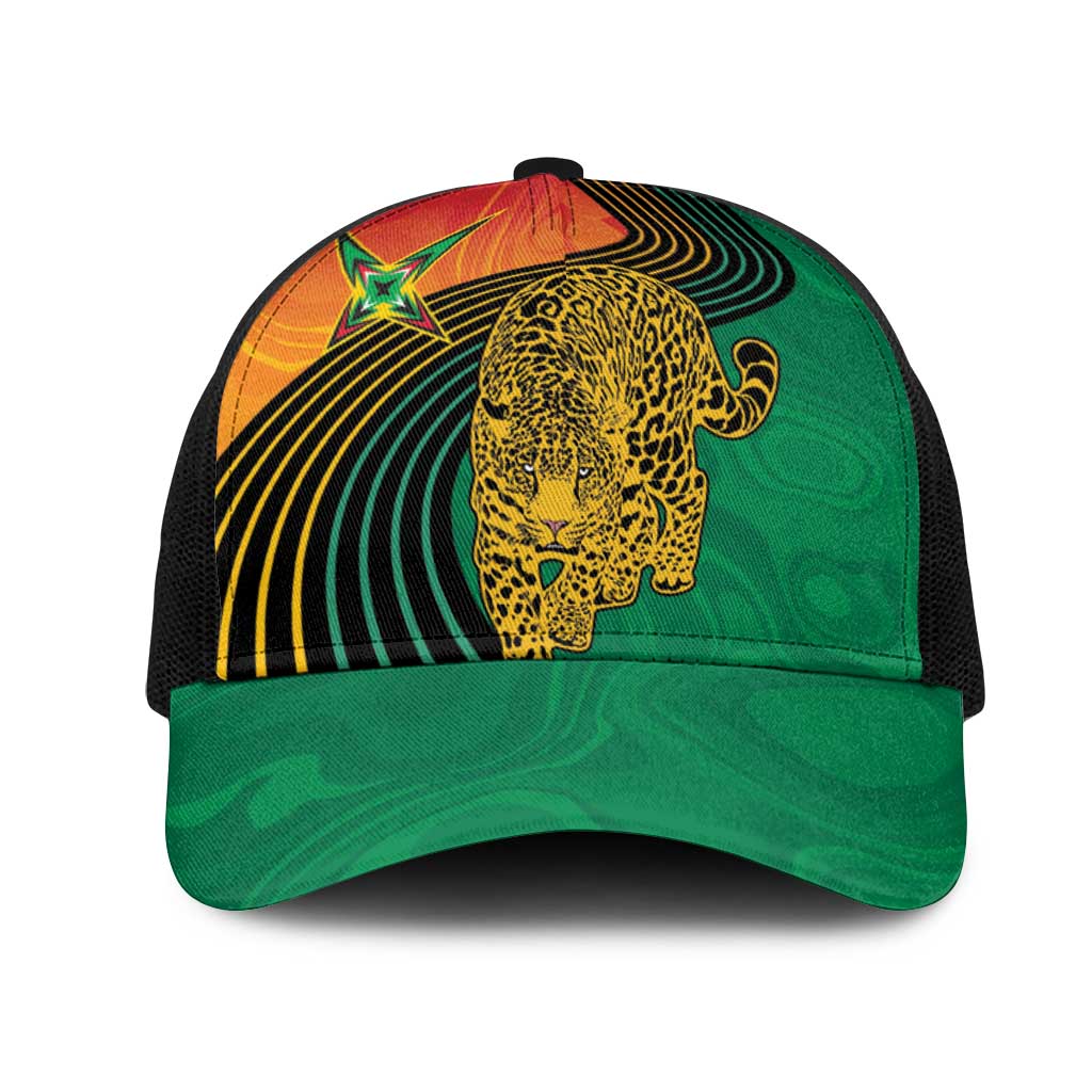 Guyana Cricket Amazon Warriors Mesh Trucker Cap Fierce Jaguars - Wonder Print Shop