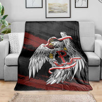 Polska Walczaca Crowned Eagle Blanket Fighting Poland