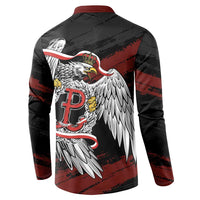 Polska Walczaca Crowned Eagle Button Sweatshirt Fighting Poland