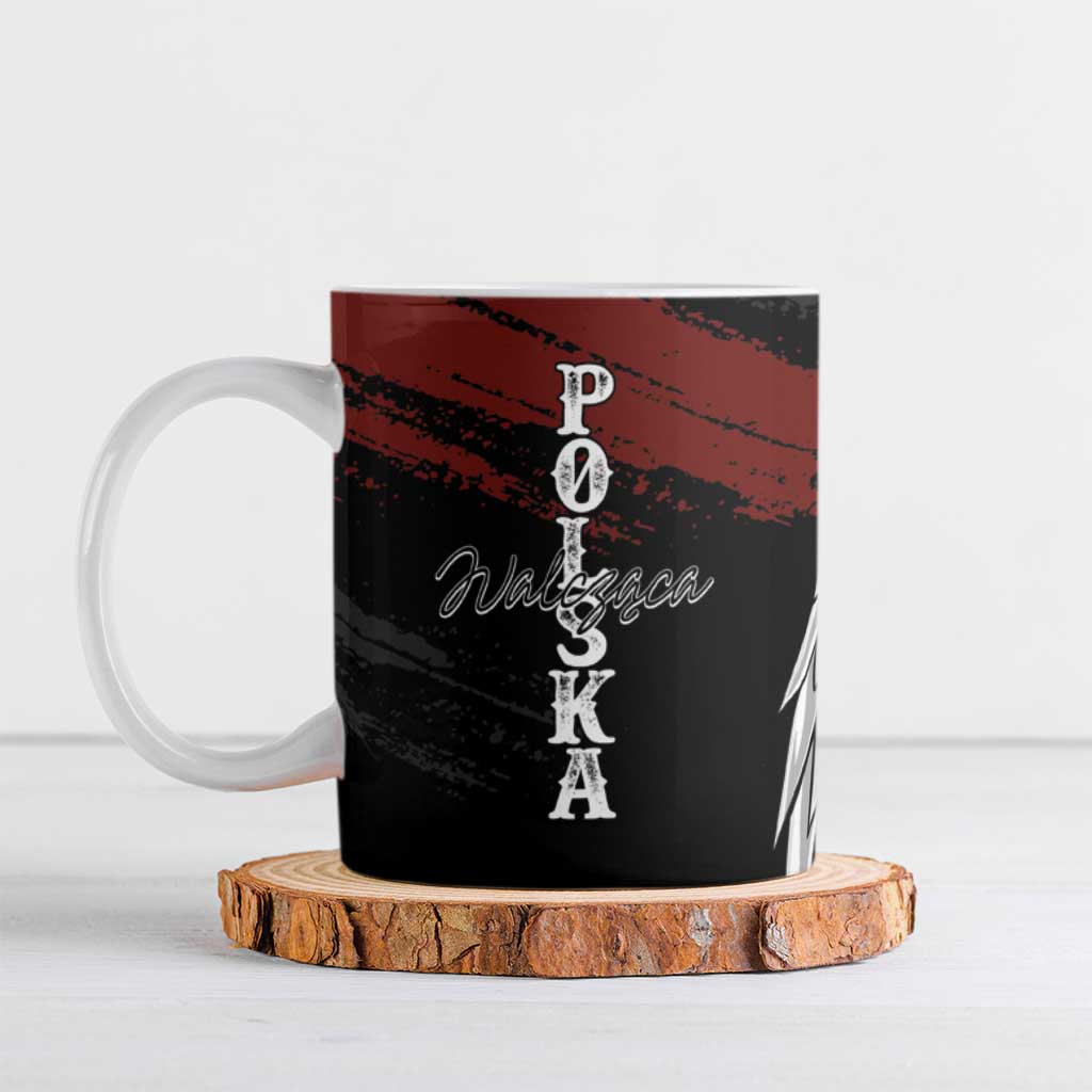 Polska Walczaca Crowned Eagle Ceramic Mug Fighting Poland