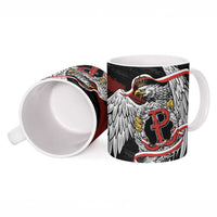 Polska Walczaca Crowned Eagle Ceramic Mug Fighting Poland