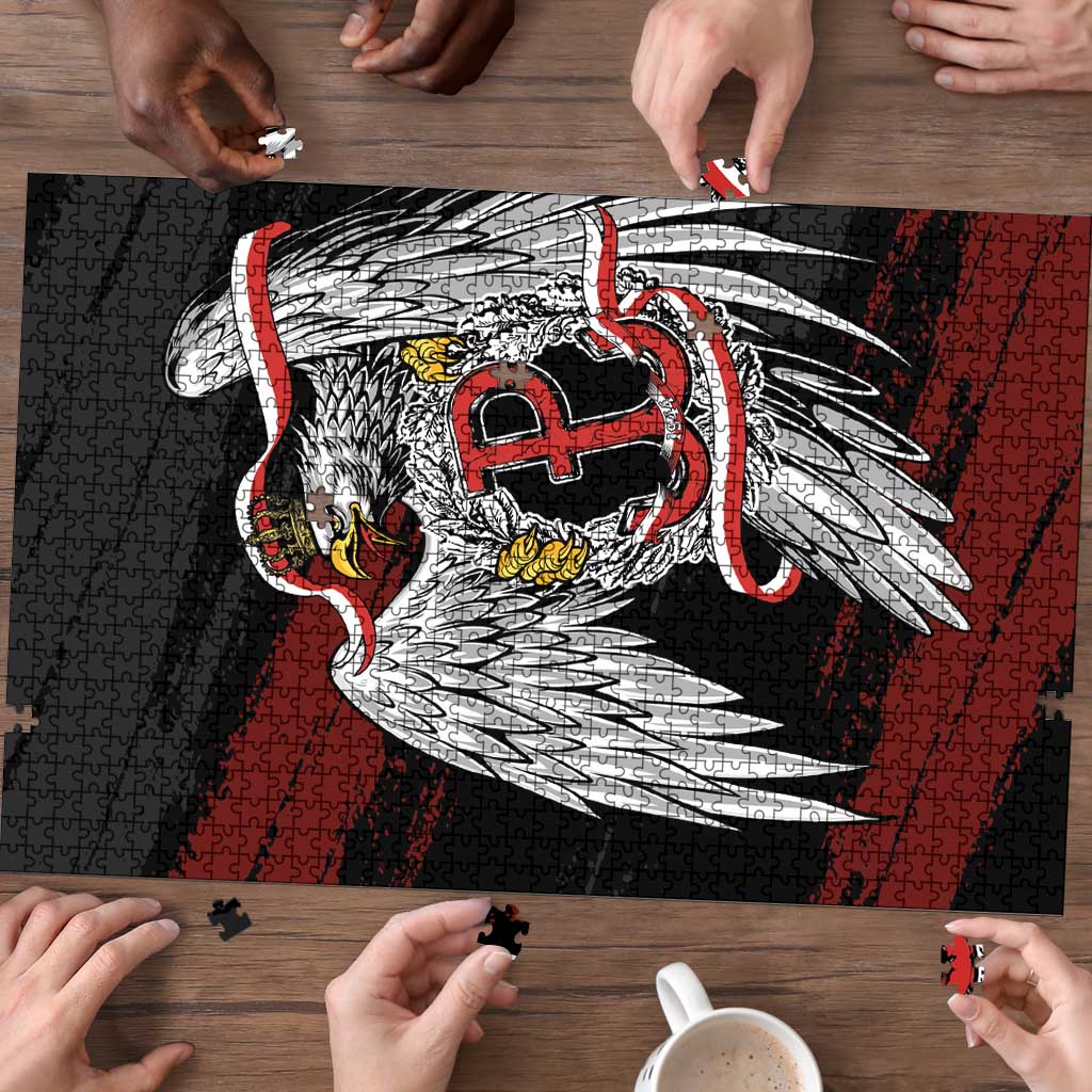 Polska Walczaca Crowned Eagle Puzzle Fighting Poland
