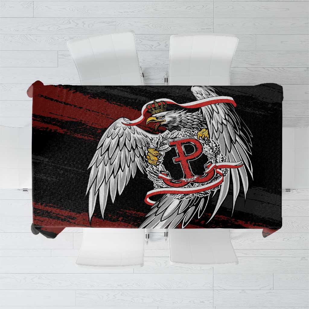Polska Walczaca Crowned Eagle Tablecloth Fighting Poland
