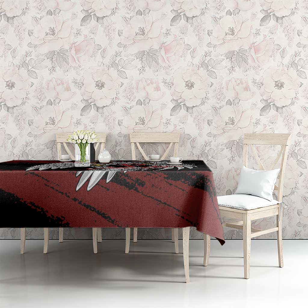 Polska Walczaca Crowned Eagle Tablecloth Fighting Poland