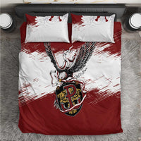 Poland Grunge Eagle Bedding Set Polska Walczaca