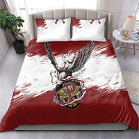 Poland Grunge Eagle Bedding Set Polska Walczaca