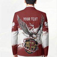 Poland Personalized Grunge Eagle Blazer Polska Walczaca