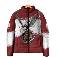 Poland Personalized Grunge Eagle Padded Jacket Polska Walczaca