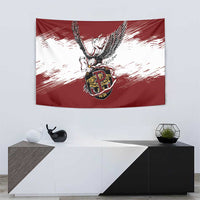 Poland Grunge Eagle Tapestry Polska Walczaca