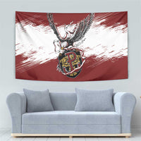 Poland Grunge Eagle Tapestry Polska Walczaca