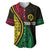 Personalised Vanuatu Baseball Jersey Melanesian Sand Drawing Mixed - Ni Van and Proud LT7 - Wonder Print Shop