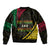 Personalised Vanuatu Bomber Jacket Melanesian Sand Drawing Mixed - Ni Van and Proud LT7 - Wonder Print Shop