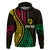 Personalised Vanuatu Hoodie Melanesian Sand Drawing Mixed - Ni Van and Proud - Wonder Print Shop