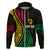 Personalised Vanuatu Hoodie Melanesian Sand Drawing Mixed - Ni Van and Proud - Wonder Print Shop