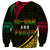 Personalised Vanuatu Sweatshirt Melanesian Sand Drawing Mixed - Ni Van and Proud - Wonder Print Shop