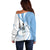 Argentina La Albiceleste Custom Off Shoulder Sweater Vamos Argentina - Wonder Print Shop