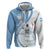 Argentina La Albiceleste Custom Zip Hoodie Vamos Argentina - Wonder Print Shop