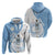 Argentina La Albiceleste Custom Zip Hoodie Vamos Argentina - Wonder Print Shop