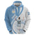 Argentina La Albiceleste Custom Zip Hoodie Vamos Argentina - Wonder Print Shop