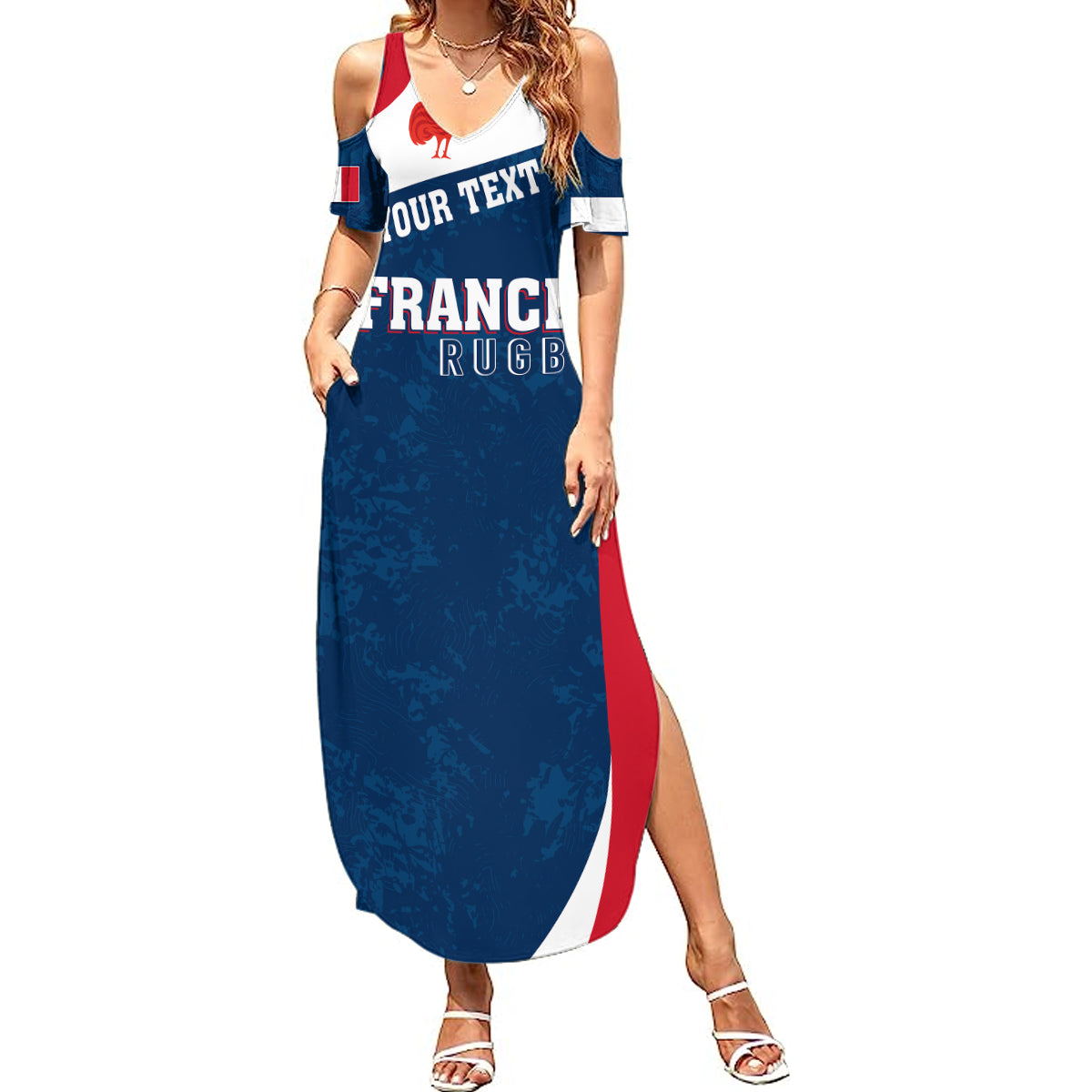 personalised-france-rugby-summer-maxi-dress-world-cup-les-blues-curves-style