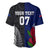 Personalised New Zealand Vs Samoa Rugby Baseball Jersey Go Champions LT7 - Wonder Print Shop