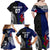 Personalised New Zealand Vs Samoa Rugby Family Matching Off Shoulder Maxi Dress and Hawaiian Shirt Go Champions LT7 - Wonder Print Shop