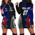 Personalised New Zealand Vs Samoa Rugby Hoodie Dress Go Champions - Wonder Print Shop