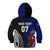 Personalised New Zealand Vs Samoa Rugby Kid Hoodie Go Champions - Wonder Print Shop