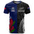 Personalised New Zealand Vs Samoa Rugby T Shirt Go Champions - Wonder Print Shop