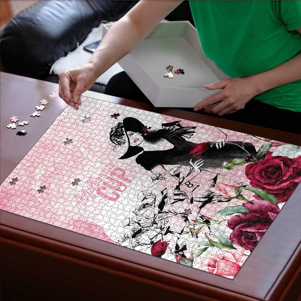 Melbourne Horse Racing Cup Pink Out Derby Puzzle - Wonder Print Shop
