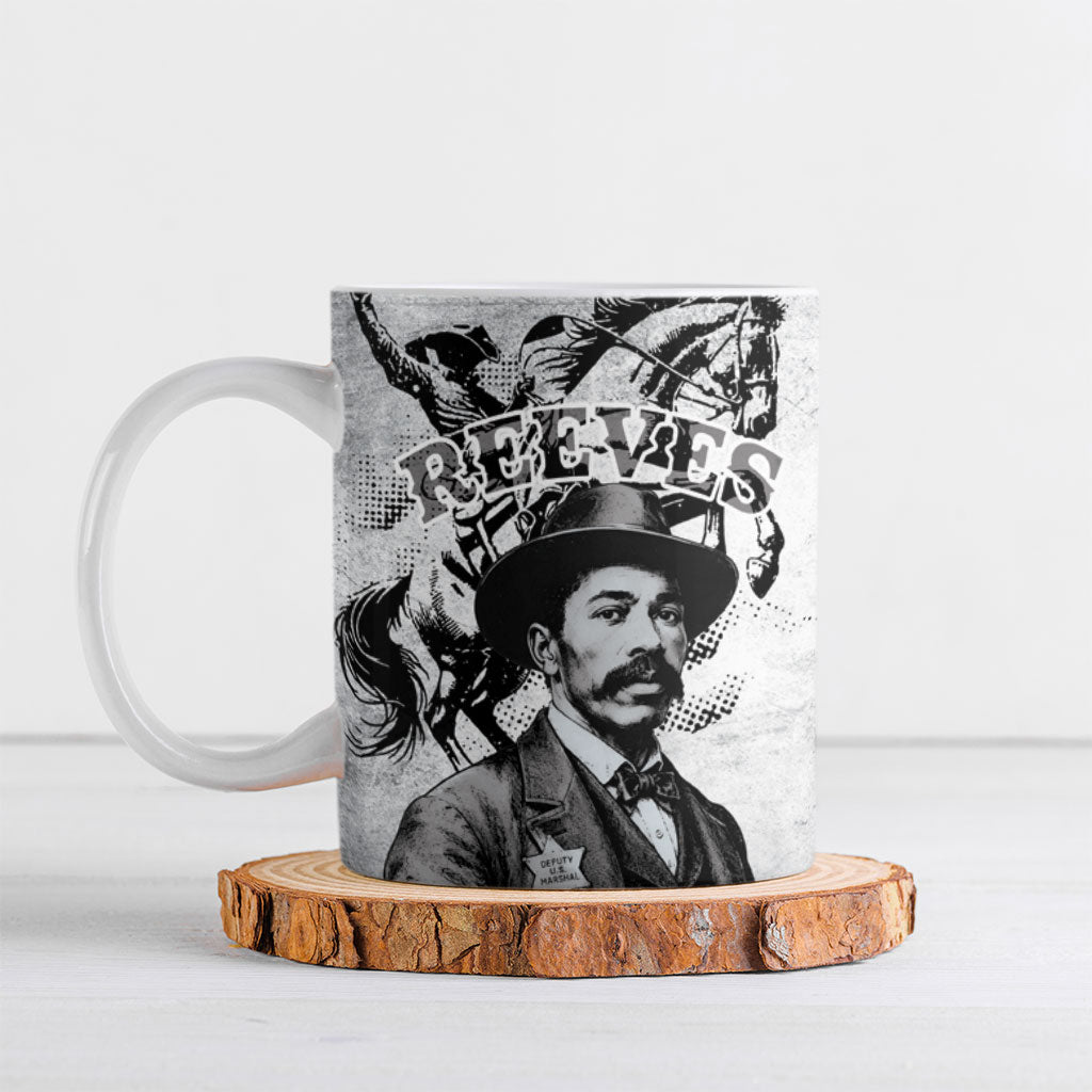 Black Cowboys - The Real Lone Ranger Reeves Ceramic Mug