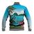 Saint Lucia Island Baseball Jacket Pitons Landscape