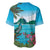 Saint Lucia Island Baseball Jersey Pitons Landscape