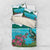 Saint Lucia Island Bedding Set Pitons Landscape