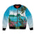 Saint Lucia Island Bomber Jacket Pitons Landscape