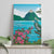 Saint Lucia Island Canvas Wall Art Pitons Landscape