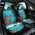 Saint Lucia Island Car Seat Cover Pitons Landscape