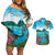 Saint Lucia Island Couples Matching Off Shoulder Short Dress and Hawaiian Shirt Pitons Landscape