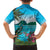 Saint Lucia Island Family Matching Puletasi and Hawaiian Shirt Pitons Landscape