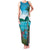 Saint Lucia Island Family Matching Tank Maxi Dress and Hawaiian Shirt Pitons Landscape