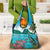 Saint Lucia Island Grocery Bag Pitons Landscape