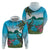 Saint Lucia Island Hoodie Pitons Landscape