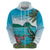 Saint Lucia Island Hoodie Pitons Landscape